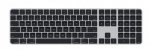 Apple Klawiatura Magic Keyboard z Touch ID i polem numerycznym dla modeli Maca z czipem Apple - angielski (USA) - czarne klawisz