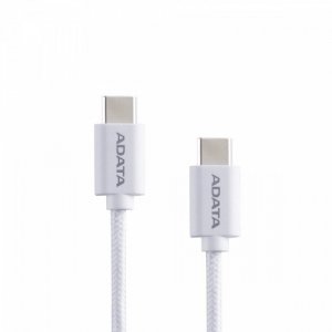 Adata Kabel USB-C do USB-C 2.0/100W 200cm biały