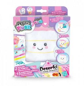 Epee Projekt Plusz Deserki - Kreatywny zestaw z ręcznym aerografem, Ciastuś