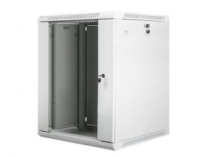 Lanberg Szafa instalacyjna wisząca 19'' 15U 600X600mm szara (drzwi       szklane)