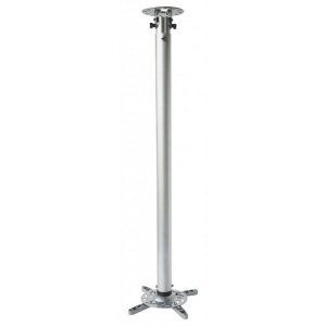 Techly Ramię do projektora 110 -190cm sufitowe, 15kg, srebrne