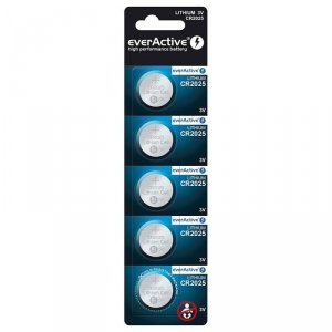 everActive Bateria litowa CR2025 blister 5 szt.