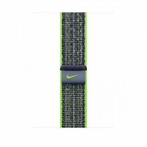 Apple Opaska sportowa Nike w kolorze jasnozielonym/niebieskim do koperty 45 mm