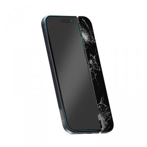 CRONG Niepękające szkło hybrydowe 7D Nano Flexible Glass iPhone 16e / iPhone 14 / iPhone 13 / iPhone 13 Pro