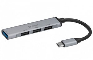 Tracer HUB USB 3.0 H40 4 ports, USB-C