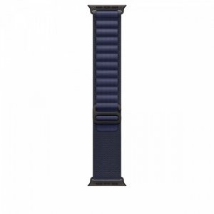Apple Opaska Alpine w kolorze granatu do koperty 49 mm - rozmiar M - elementy z tytanu w kolorze czarnym