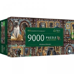 Trefl Puzzle 9000 elementów Whiskered Wonders Lisa Parker