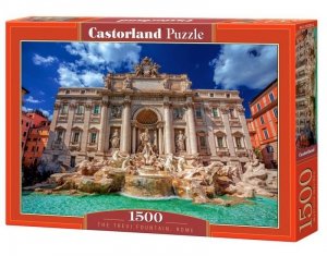 Castor Puzzle 1500 elementów Fontanna di Trevi