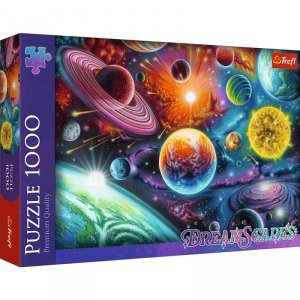 Trefl Puzzle 1000 elementów DreamScapes Kosmiczna przygoda
