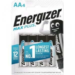 Energizer Baterie alkaliczneLR6/AA blister 4szt. ENERGIZER MAX PLUS