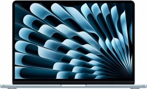 Apple MacBook Air 13.6 cala: M4 10/10, 16GB, 512GB SSD, 70W - Błękitny