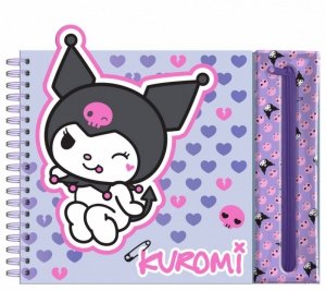 Kids Euroswan Zestaw kreatywny Kuromi Hello Kitty z kredkami