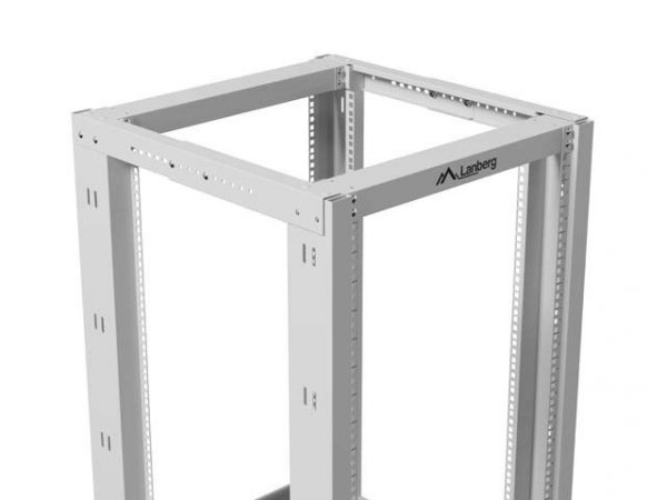 Lanberg Stojak Open rack 19 cali 18U 600x800 szary