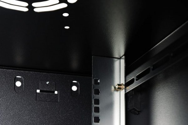 Digitus Szafa sieciowa wisząca Dynamic 19" 9U rack 474x600x600mm, drzwi szyba, czarna, niezłożona, 60kg