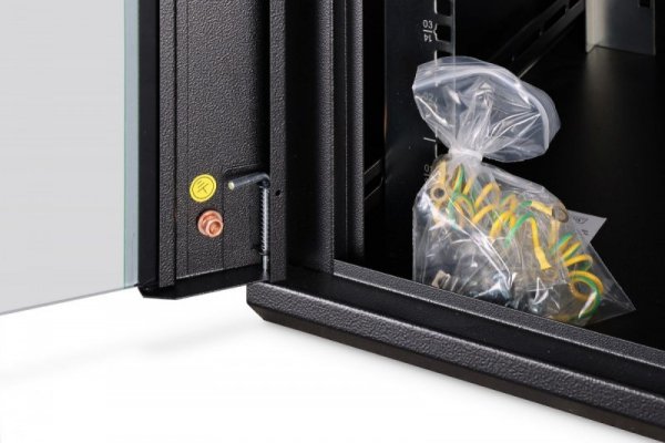 Digitus Szafa sieciowa wisząca Dynamic 19" 16U rack 785x600x600mm, drzwi szyba, czarny, niezłożona, 60kg