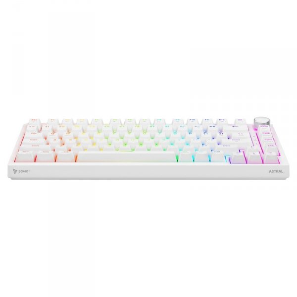 Savio Klawiatura magnetyczna ASTRAL White OUTEMU White jade RGB
