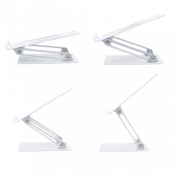 Media-Tech Podstawka pod laptopa, regulowana, ergonomiczna 10-17 cali LAPTOP STAND MT2661W (biała)