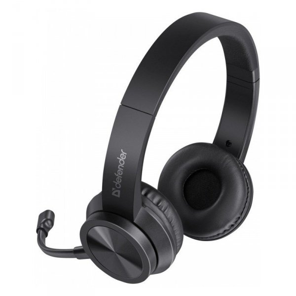 Defender Słuchawki nauszne z mikrofonem TUNE 150 czarne