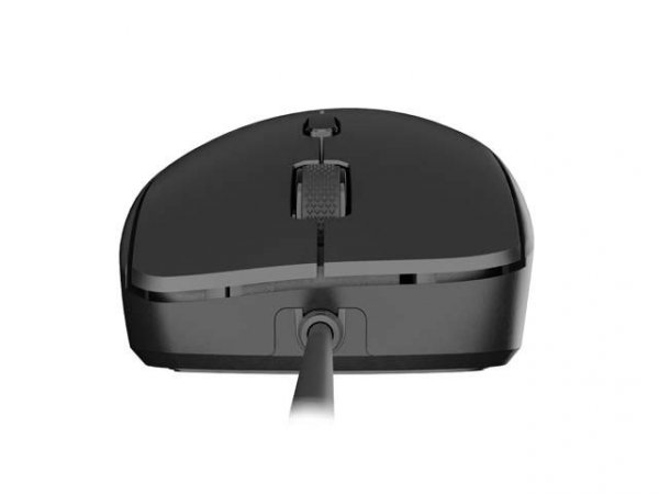 Natec Mysz Hawk 2 2400DPI laserowa czarna