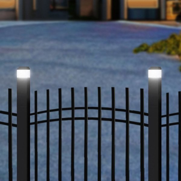 GreenBlue Lampa solarna LED na słupek GB125 WW 60x40mm, 3200K