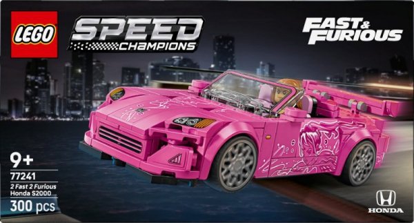 LEGO Klocki Speed Champions 77241 Honda S2000 z filmu Za szybcy, za wściekli