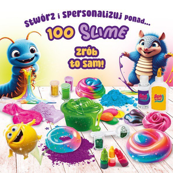 Lisciani Zestaw Slumi Science - 100 Slimów