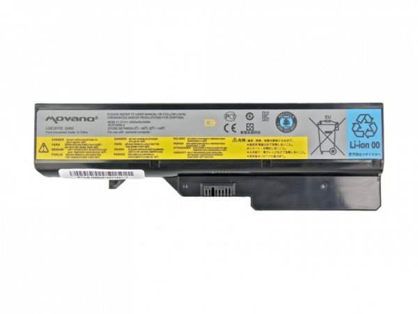 Movano Bateria L09L6Y02 do Lenovo B570 G560 G570 G770 - 4400 mAh (48 Wh)