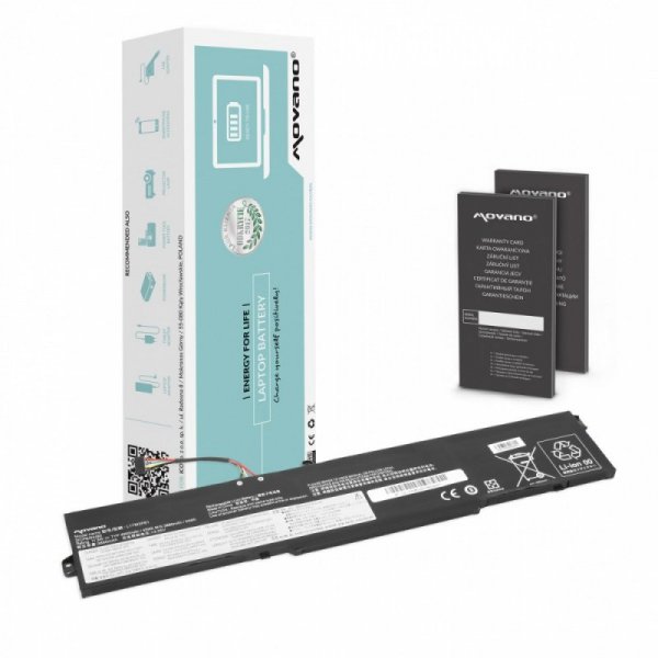 Movano Bateria L17M3PB1 do Lenovo IdeaPad 330-15ICH 17ICH - 4000 mAh (45 Wh)