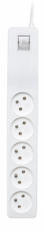 Lestar Listwa przeciwprzepięciowa ZX 510, 1L, 3,0m, biała