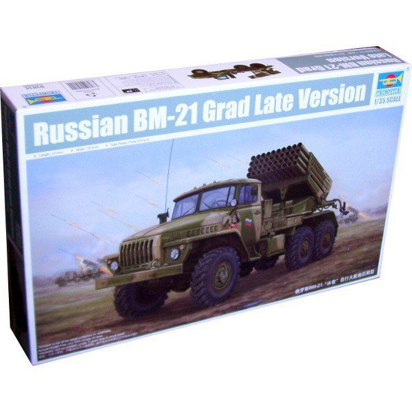 Trumpeter Model plastikowy Russian BM-21 hailmala-1 lat
