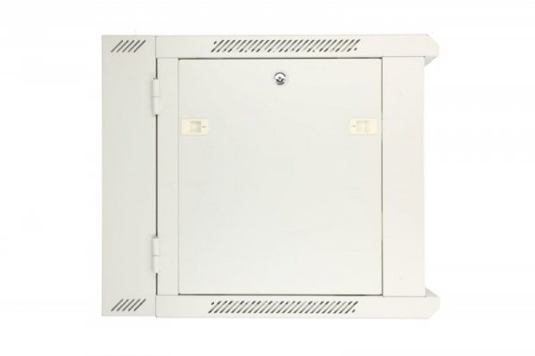 Extralink Szafka wisząca rack 9U 600x600 szara dwusekcyjna