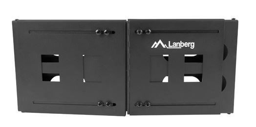 Lanberg Rama wisząca ROZKŁADANA 19 4U 497X400/240 CZARNA