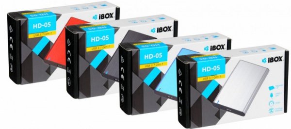 iBOX Obudowa IBOX HD-05 2.5 USB 3.1 Czarna