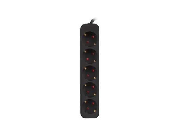 Lanberg Listwa przedłużacz 3m 5X230v c PS0-05F-0300-BK