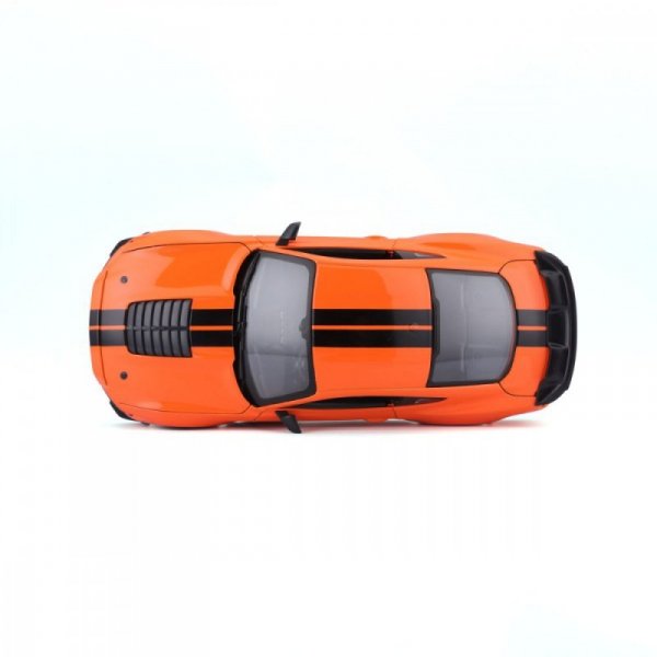 Maisto Model kompozytowy 2020 Mustang Shelby GT500 pomarańczowy 1:24