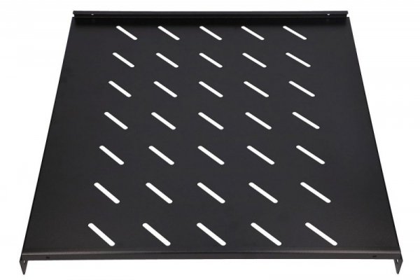 Extralink Półka 1U 500 mm czarna 19 cali
