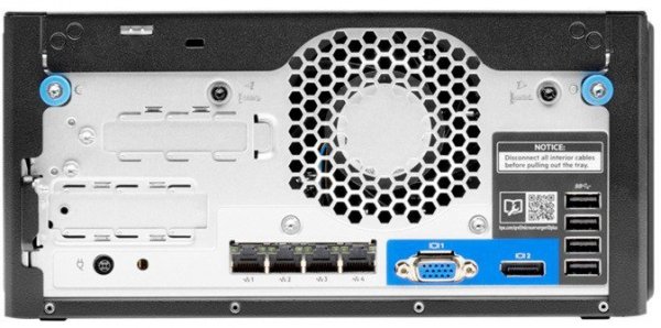 Hewlett Packard Enterprise Serwer ProLiant MicroServer Gen10 Plus v2 G6405 2-core 16GB-U VROC 4LFF-NHP 180W External PS  P54644-