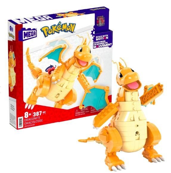 Mega Bloks Klocki Pokemon Construx Dragonite