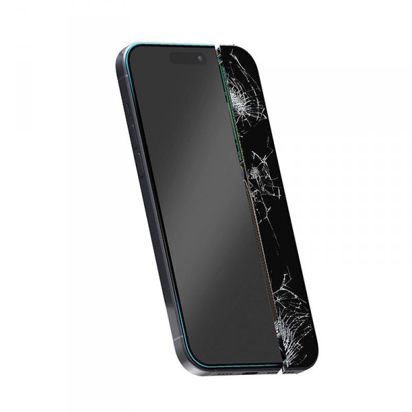 CRONG Niepękające szkło hybrydowe 7D Nano Flexible Glass iPhone 16e / iPhone 14 / iPhone 13 / iPhone 13 Pro