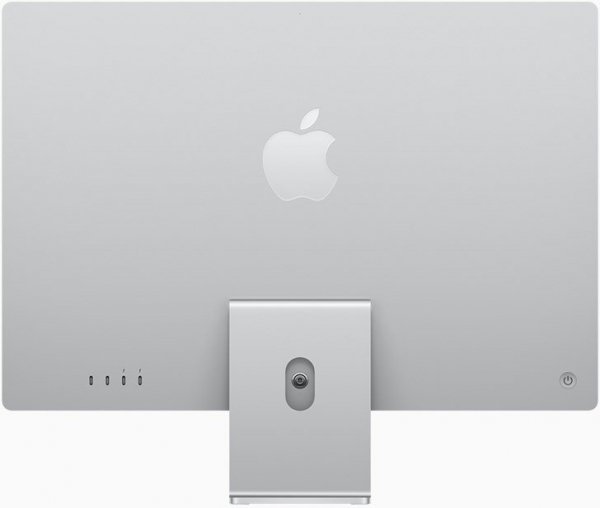 Apple iMac 24 cale: M3 8/10, 8GB, 256GB SSD - Srebrny