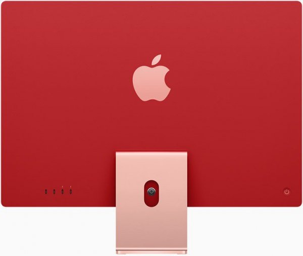 Apple iMac 24 cale: M3 8/10, 8GB, 512GB SSD - Różowy