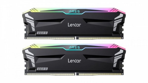 Lexar Pamięć DDR5 ARES RGB Gaming  32GB(2*16GB)/7200 czarna