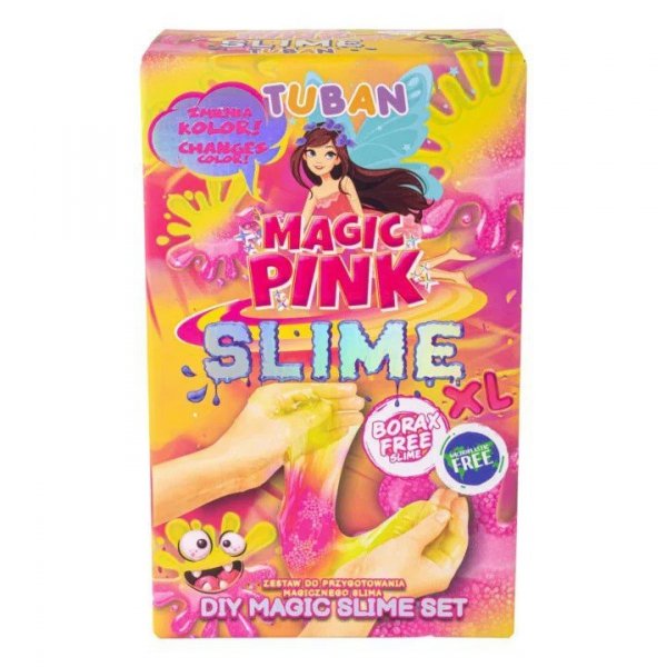 TUBAN Zestaw Slime DIY Magic pink XL