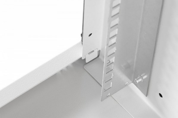 Digitus Szafa sieciowa wisząca 19&quot; 4U, SOHO PRO 240 x 540 x 400 mm, nośność 60kg, drzwi szyba, niezłożona, Szara