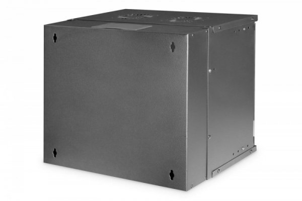 Digitus Szafa sieciowa wisząca 19&quot; 9U, SOHO PRO 460 x 540 x 400 mm, nośność 60kg, drzwi szyba, niezłożona, Czarna