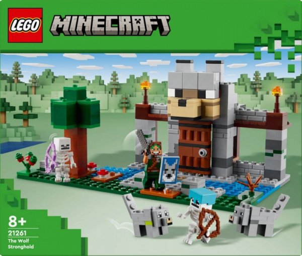 LEGO Klocki Minecraft 21261 Wilcza twierdza