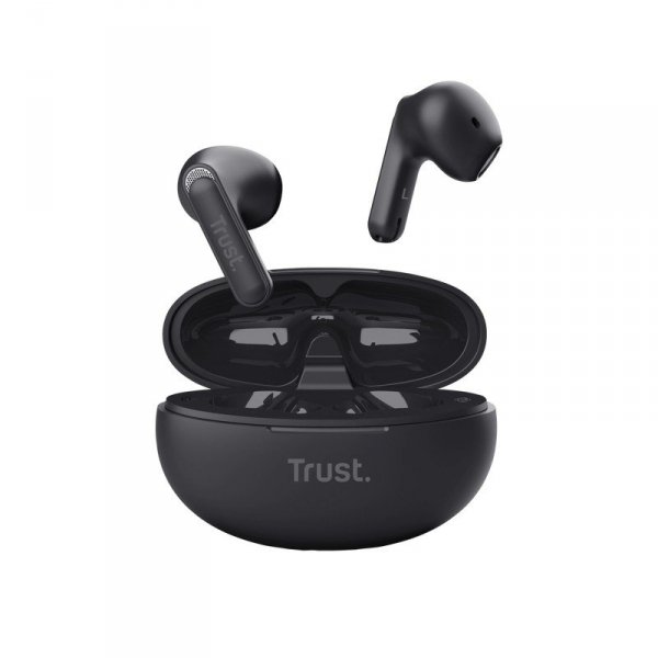 Trust Słuchawki earbuds Yavi Bluetooth ENC czarne
