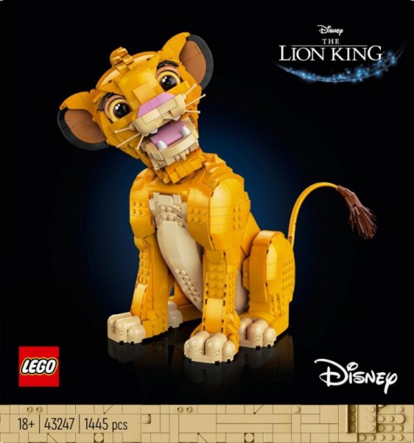 LEGO Klocki Disney Classic 43247 Król Lew młody Simba