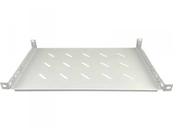 ALANTEC Półka stała 19 cali 1U głębokość 280mm Szara
