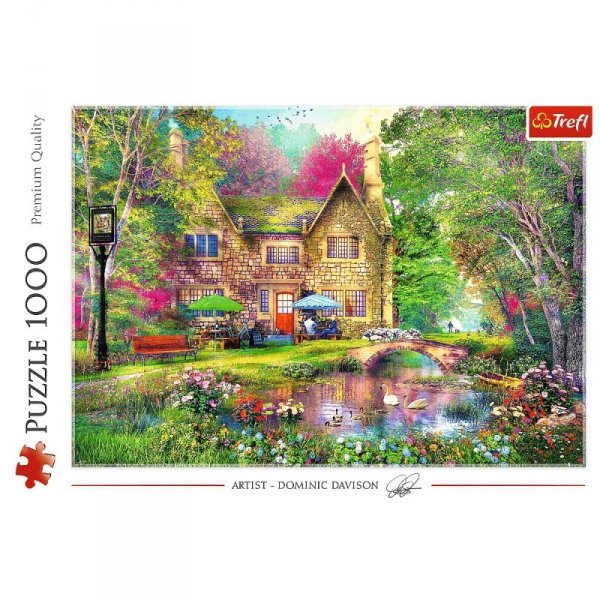 Trefl Puzzle 1000 elementów Leśna przystań
